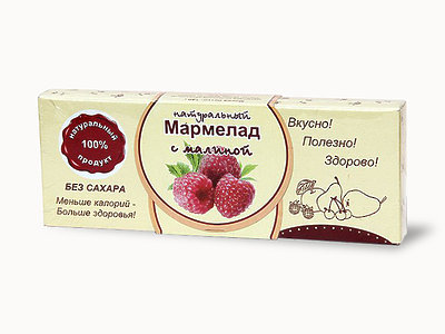  Мармелад натуральный "Малина" 140г в Заинске
