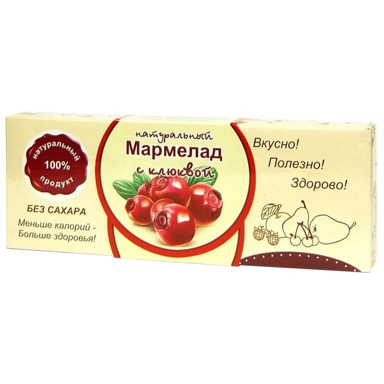  Мармелад натуральный "Клюква" 140г в Заинске